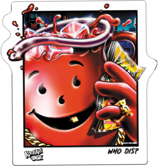 DGK X Kool-Aid Who Dis Sticker Single