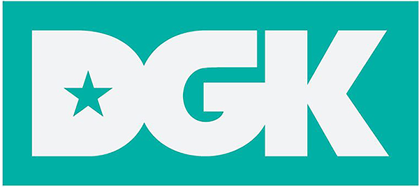 DGK Classic Sticker White/Teal