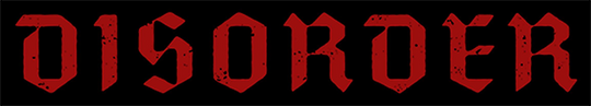 Disorder Logo Sticker Assorted 1PC