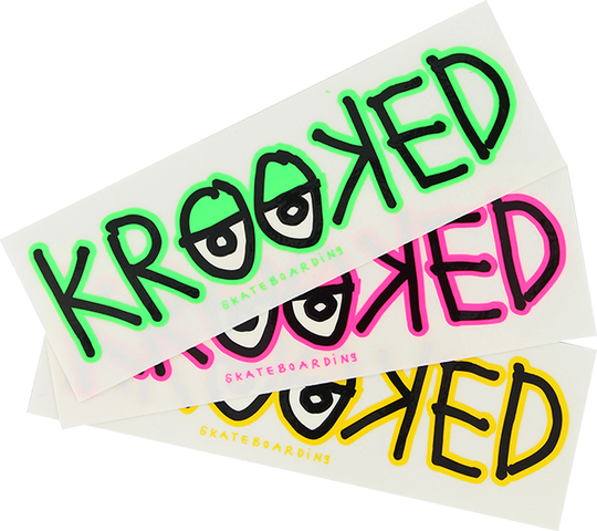 Krooked Eyes Md Decal Single