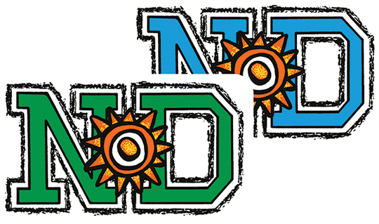 New Deal Logo Sticker Single