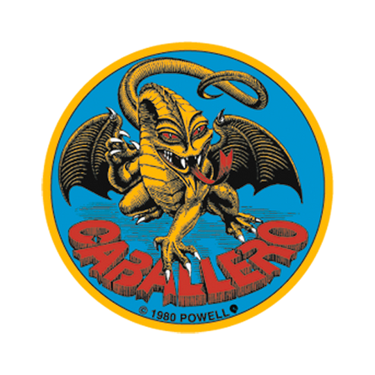 Powell Cab Original Dragon Decal