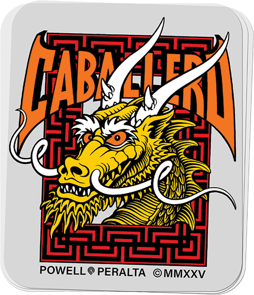 Powell Cab Street Dragon Decal Single