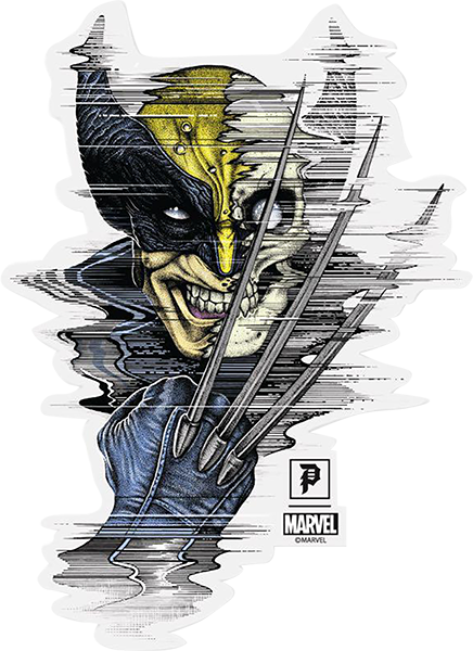 Primitive Wolverine Die-Cut Sticker