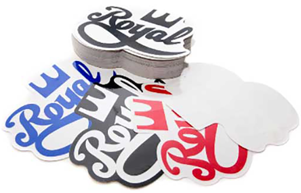 Royal Crown Script 6" Decal Asst.