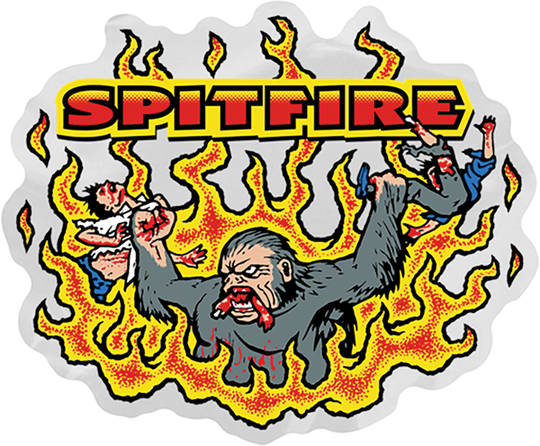 Spitfire Maulers Decal 5.5"