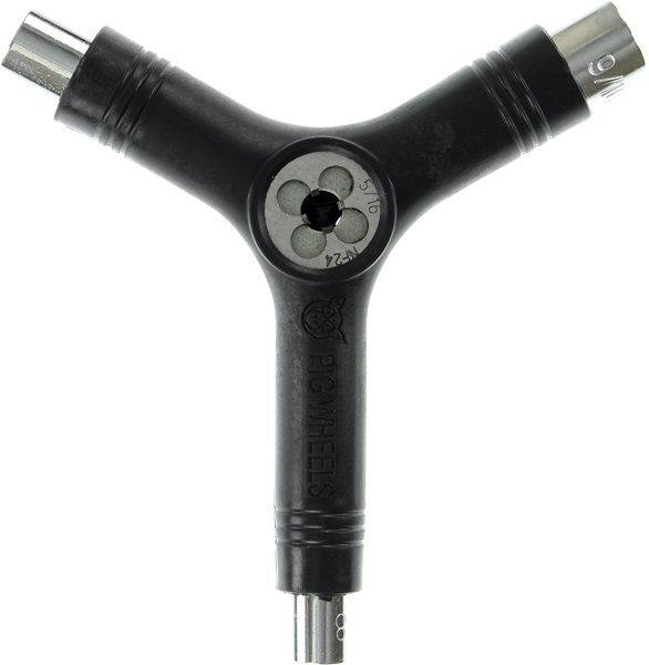 Pig Skate Tool-Black Tri-Socket/Threader