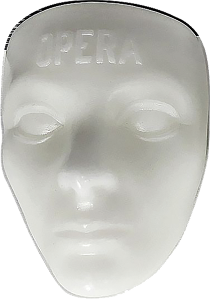 Opera Skateboards Mask Wax White