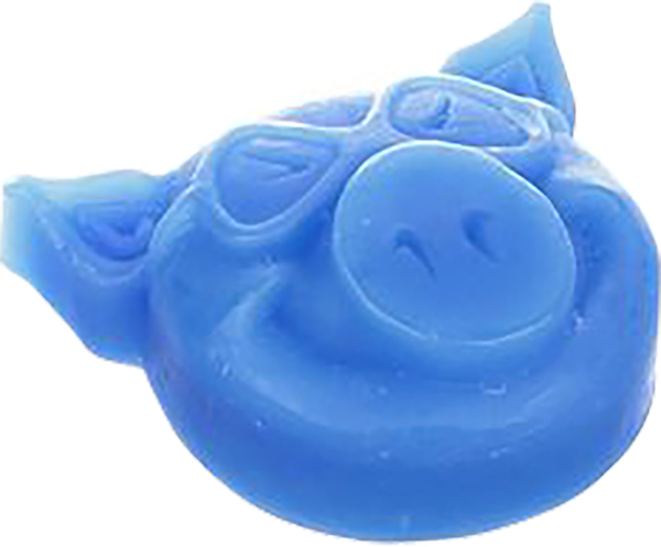 Pig Head Raised Curb Wax Blue