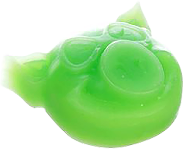 Pig Head Raised Curb Wax Green