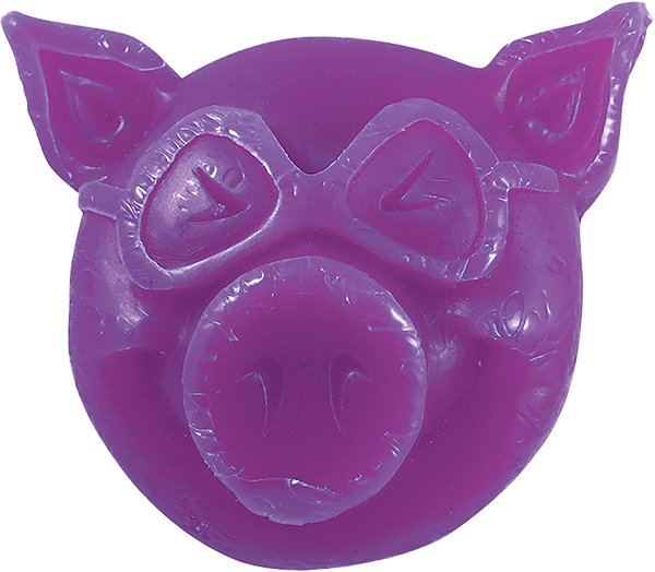 Pig Head Raised Curb Wax Purple
