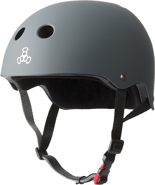 Triple 8 Certified Sweatsaver XS/S-Carbon Rubber