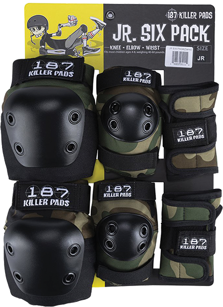 187 6-Pack Pad Set Camo