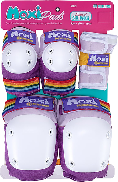 187 6-Pack Pad Set Moxi Lavender