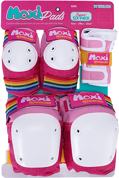 187 6-Pack Pad Set Moxi Pink