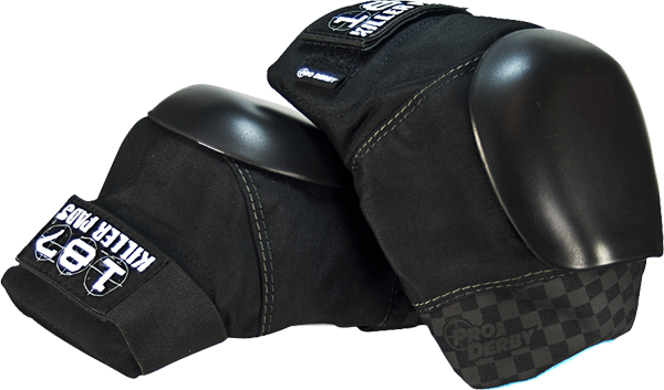 187 Pro Derby Knee Pads Blk/Blk