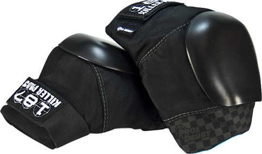 187 Pro Derby Knee Pads Blk/Blk