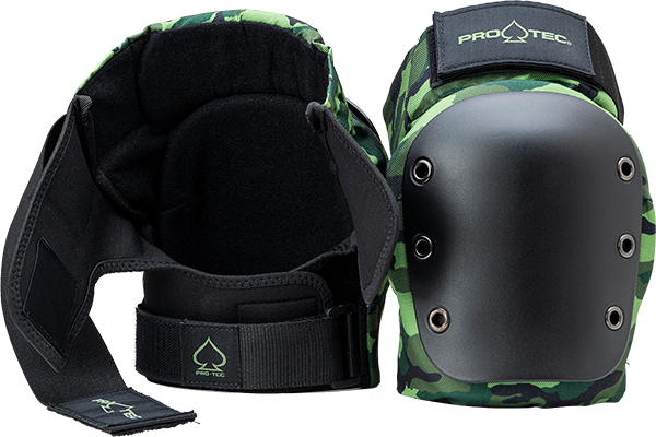 Pro Tec Street Knee Open Back Camo