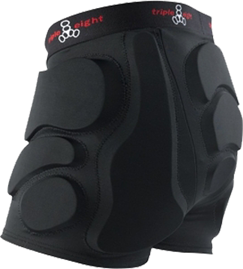 Triple 8 Roller Derby Bumsaver Black