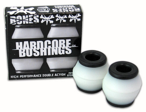 BONES HARDCORE BUSHINGS: HARD (WHITE)