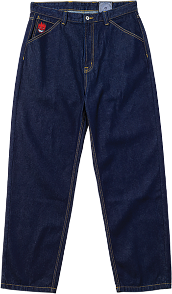 Spitfire Bighead Fill Denim Pant Dark Wash