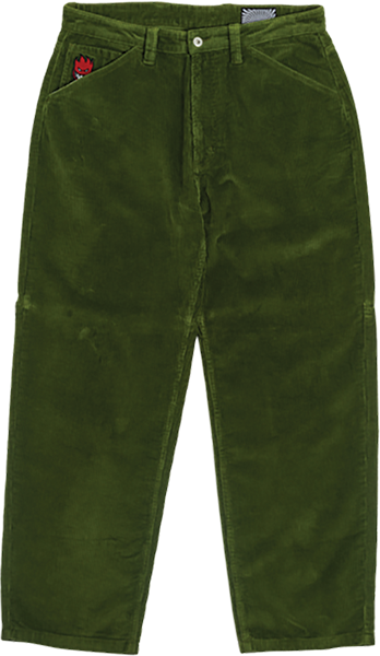 Spitfire Bighead Fill Corduroy Pant Olive