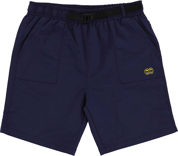 Krooked Eyes Nylon Short Navy/Yellow