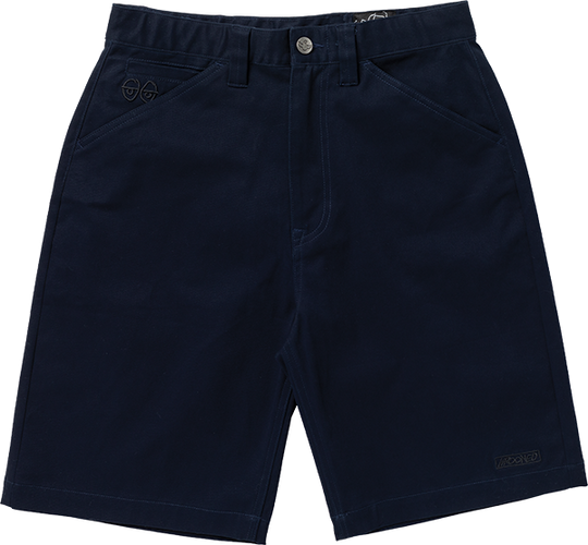 Krooked Eyes Twill Shorts Navy