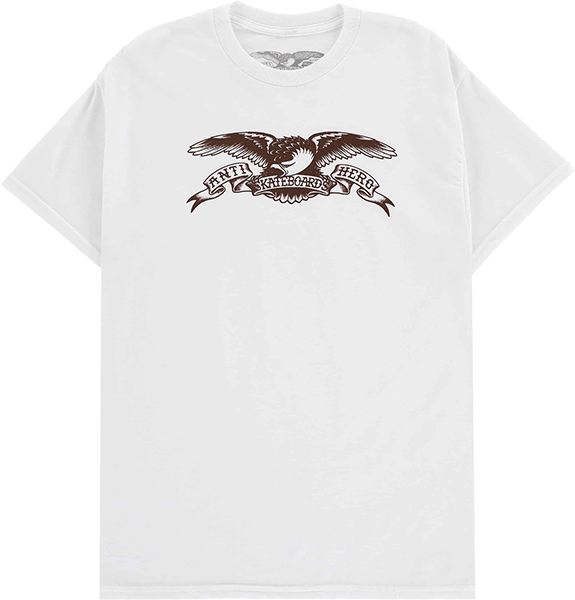 Anti-Hero Basic Eagle Tee Wht/Brown