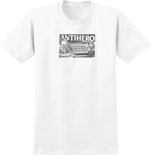 Anti-Hero Wheel Of Antihero Tee Wht