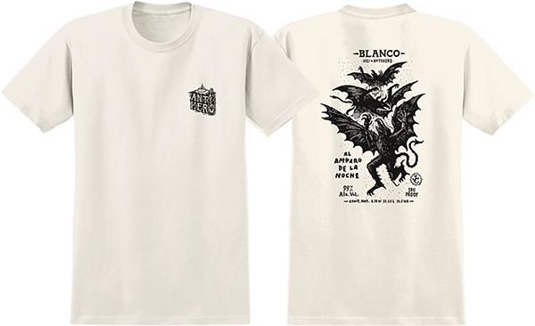 Anti-Hero Carnales Blanco Tee Cream/Black