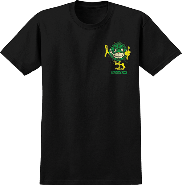 Anti-Hero Asphault Animals Tee Black