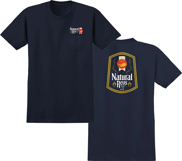 Anti-Hero Natty Revs Pocket Tee Navy