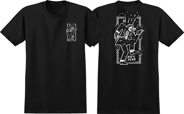 Anti-Hero Rude Bwoy Tee Blk/Wht