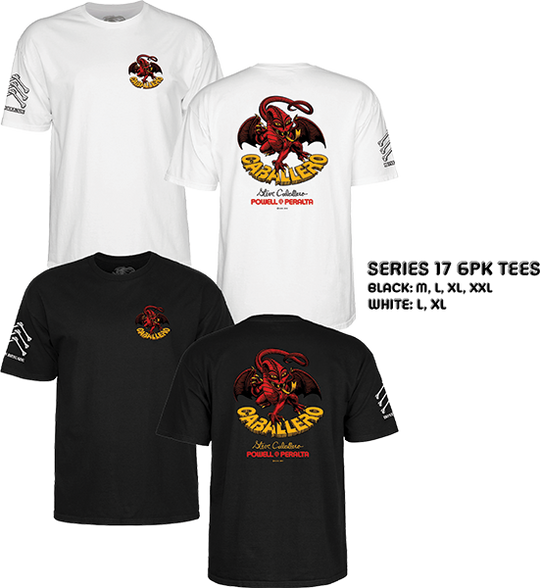 Bones 17th Series Tee 6PK Tees - Caballero