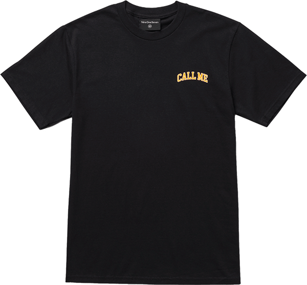 Call Me 917 Call Me Tee Black
