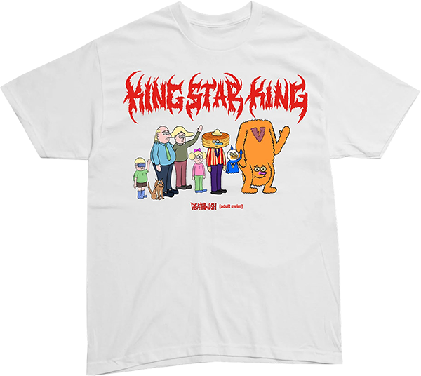 Deathwish King Star King Tee White