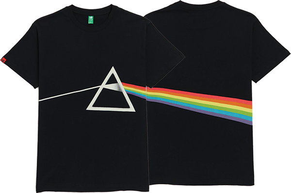 Habitat Hab/Pink Floyd Dark Side Of The Moon Tee Black