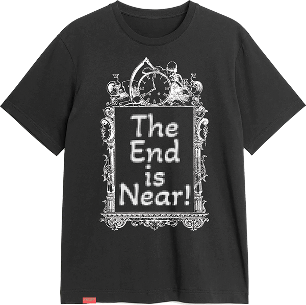 Jacuzzi The End Is Near Tee Black