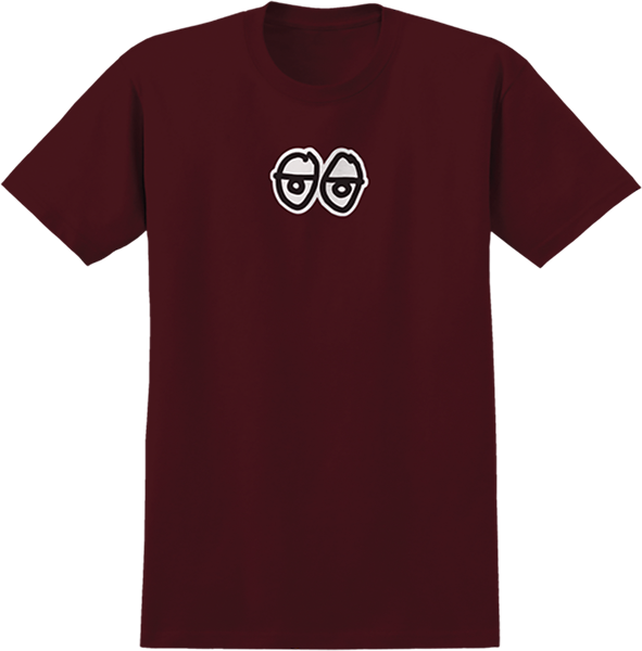 Krooked Eyes Lg Tee Burgundy/Black/White