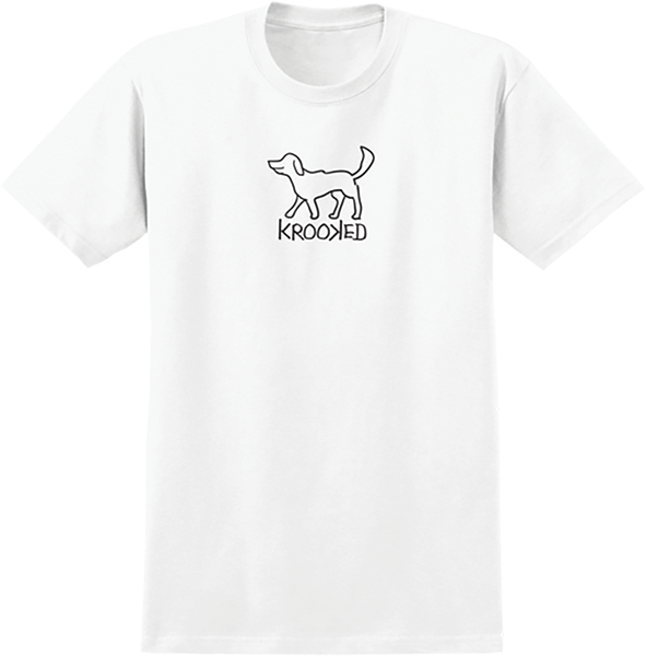 Krooked El Perro Tee White