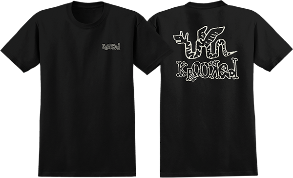 Krooked No Monster Tee Black