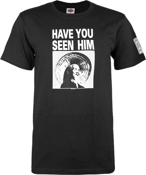 Powell Have You Seen Him Tee  Black