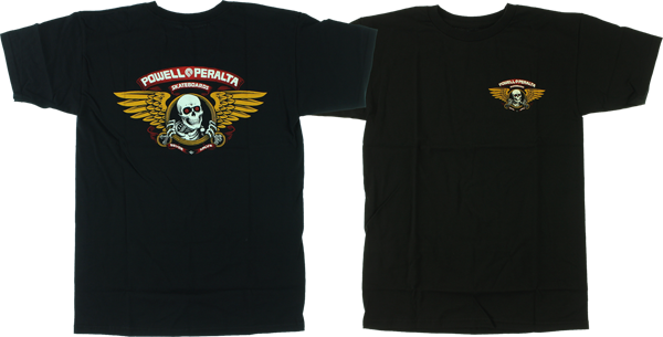 Powell Pwl/Peralta Winged Ripper Tee Black