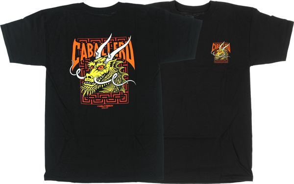 Powell Cab Street Dragon Tee Black