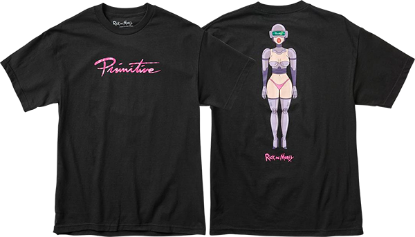 Primitive R&M Gwen Tee Black