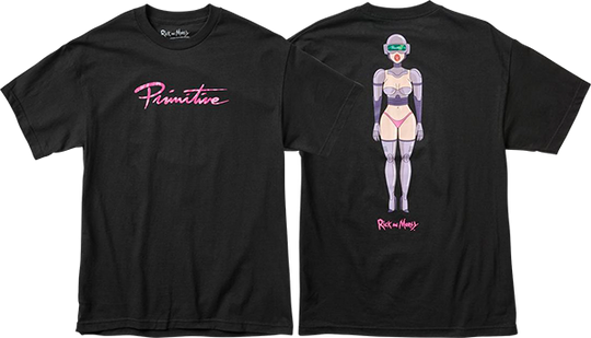 Primitive R&M Gwen Tee Black