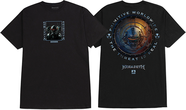 Primitive Threat Is Real Tee Black