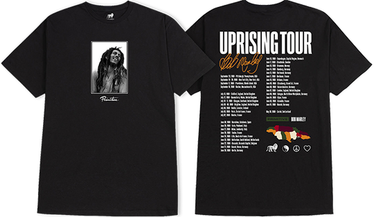 Primitive Uprising Tee Black