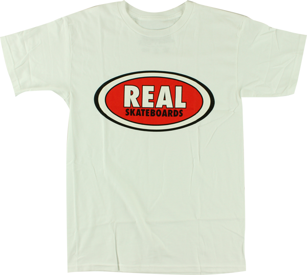 Real OG Oval Tee White/Red/Black